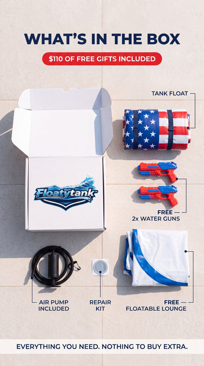 Inflatable Battle Tank Pool Float with Built-In Water Cannon