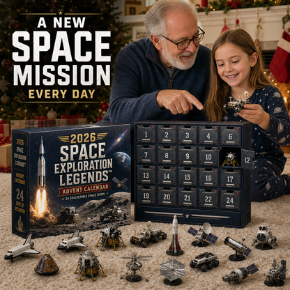 2026 Space Exploration Legends Advent Calendar – 24 Days of Space Missions, 24 Collectible Surprises