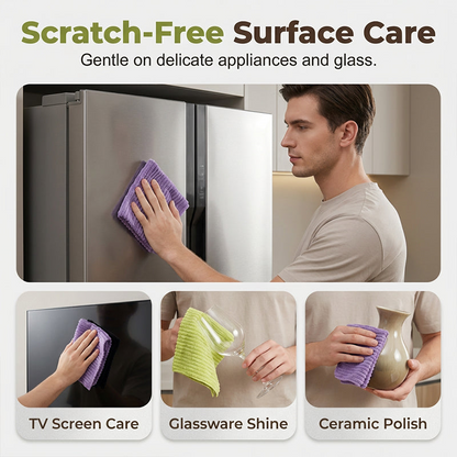 Multipurpose Reusable Tear-Off Cleaning Cloth Roll