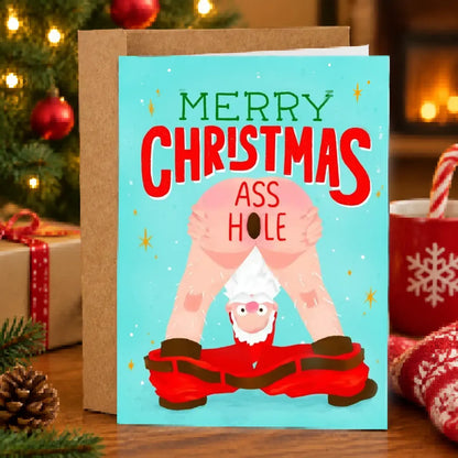 🎄🎅Greetings Funny Inappropriate Christmas Card 9-Piece Set