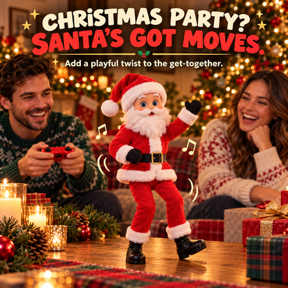 🎅 Remote-Control Santa Claus 🎄 Dancing, Waving & Walking Christmas Fun