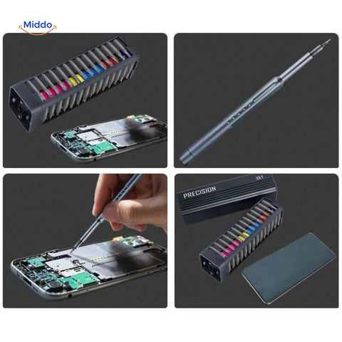 52-in-1 Rechargeable Precision Electric Screwdriver Set – Magnetic Repair Tool Kit