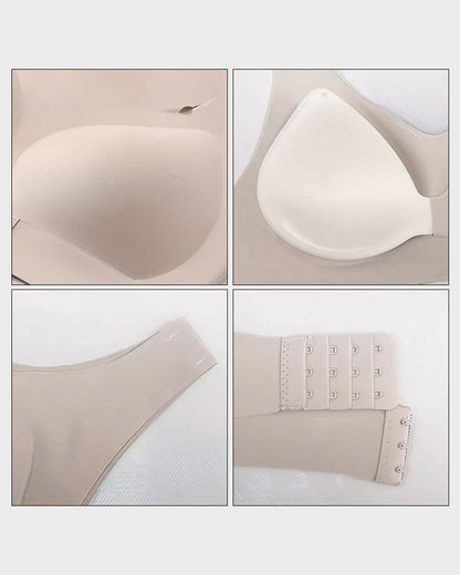 👙 Front Closure Cross-Back Wireless Posture Bra – Ultra Push-Up, All-Day Comfort & Natural Lift for a Slimmer, Taller Silhouette 💖