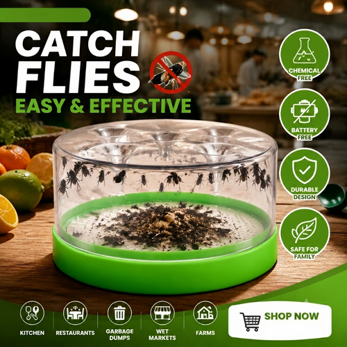 🔥 Save 50% Today! Keep Flies Away Naturally — No Electricity, No Toxic Sprays, Reusable Design!