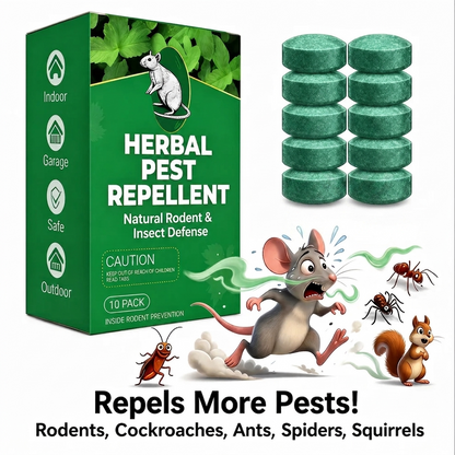 🐀 50% OFF NOW!⚡Bio-Shield🟢Rodent-Insect Repellent Tablets - 10 Pack