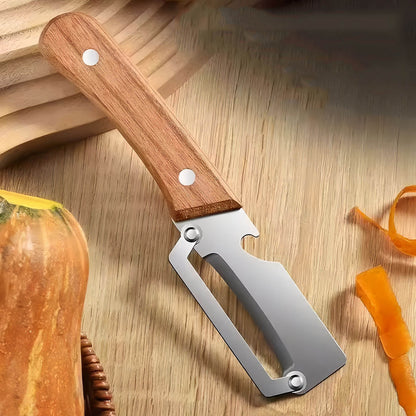 🔪3-in-1 Stainless Steel Vegetable Peeler, Julienne Cutter and Bottle Opener✨