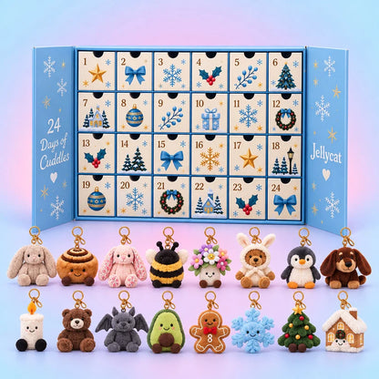 🔥Jelly Countdown 24-Day Plush Advent Calendar