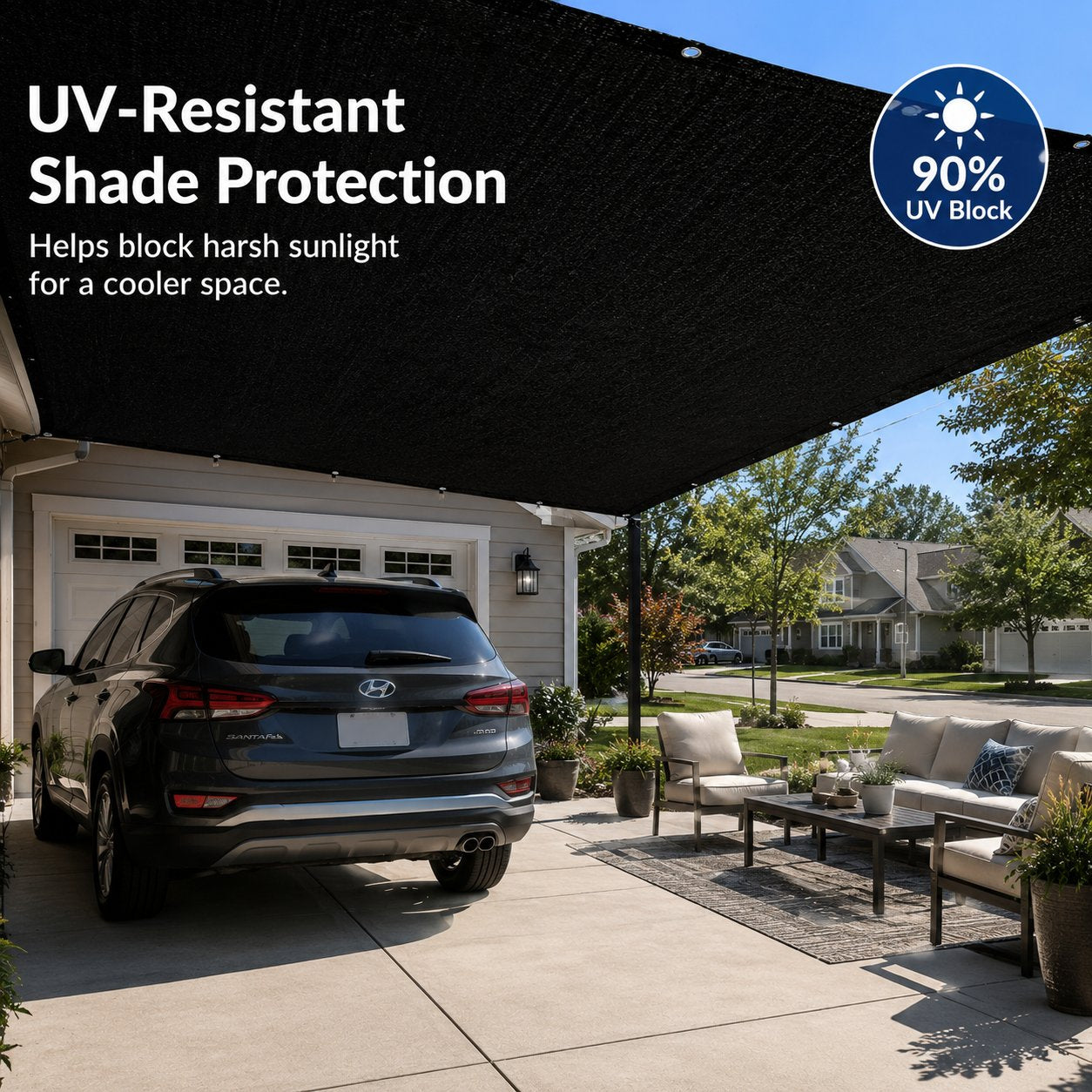 Heavy Duty Sunblock Shade Cloth