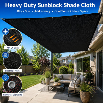 Heavy Duty Sunblock Shade Cloth