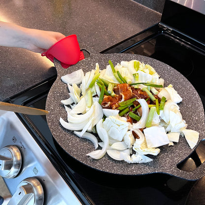 15" Versatile Grill Pan 🔥 Indoor & Outdoor Cooking