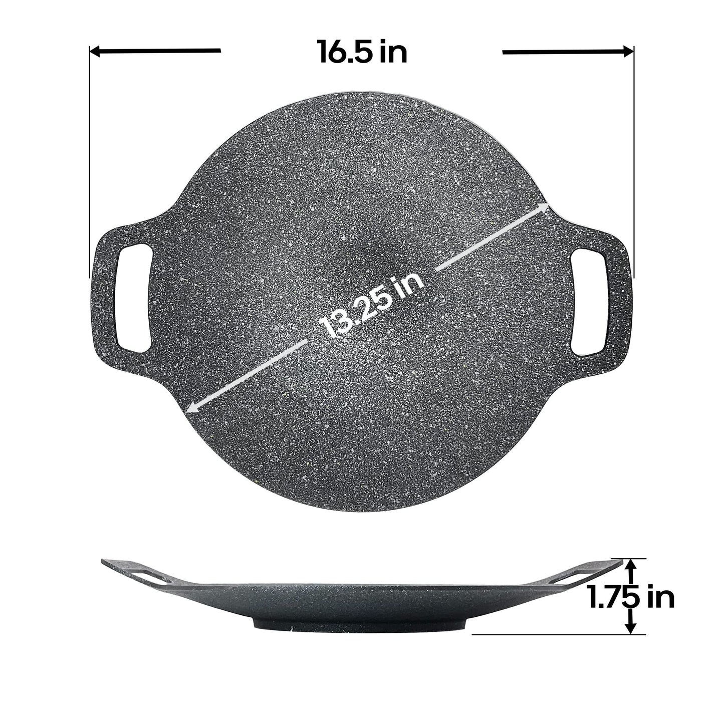 15" Versatile Grill Pan 🔥 Indoor & Outdoor Cooking