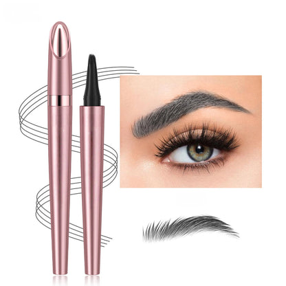 🖌️ Waterproof Micro-Fork Brow Pencil – Natural Hair-Like Brows