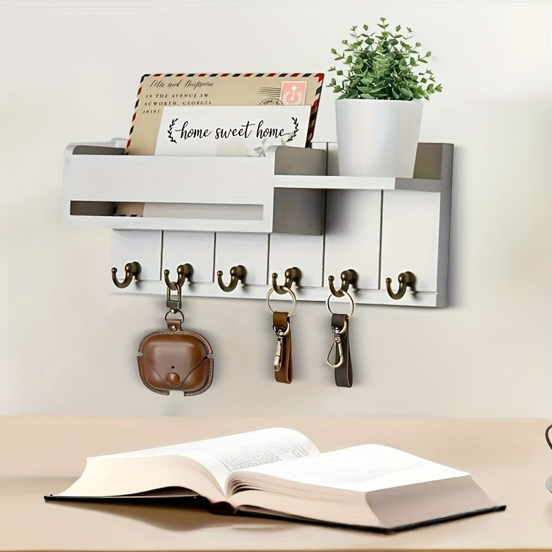 🎉 2026 Sale — 🔥 Wall‑Mounted Mail & Key Holder-BUY 2 GET FREE SHIPPING