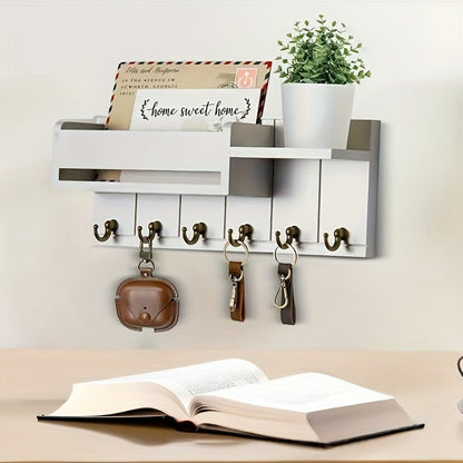 🎉 2026 Sale — 🔥 Wall‑Mounted Mail & Key Holder-BUY 2 GET FREE SHIPPING