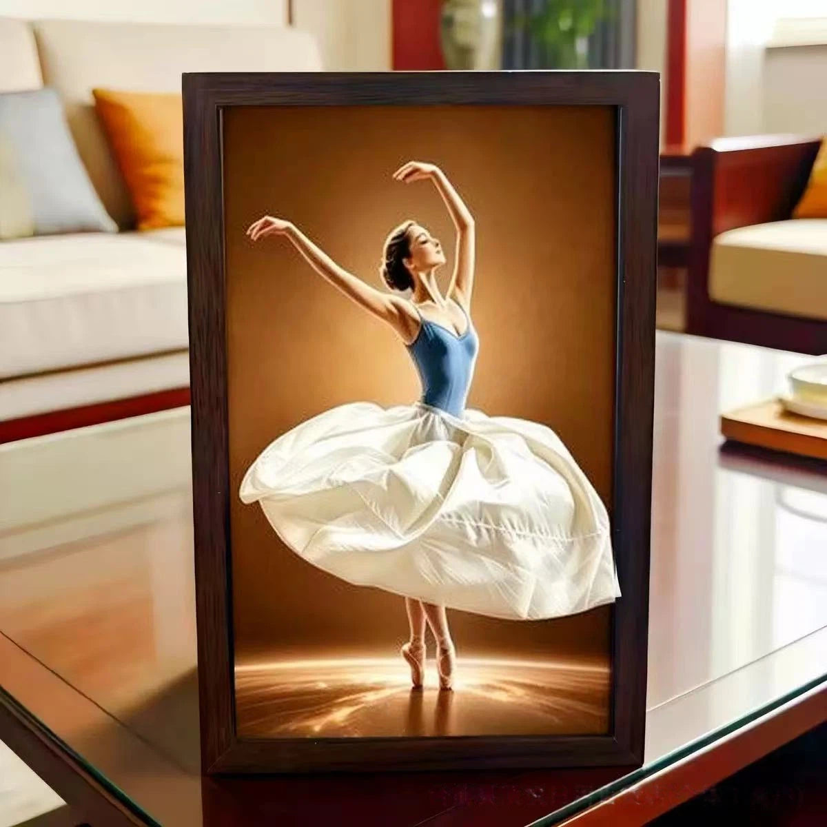Ballet Girl Tissue Box