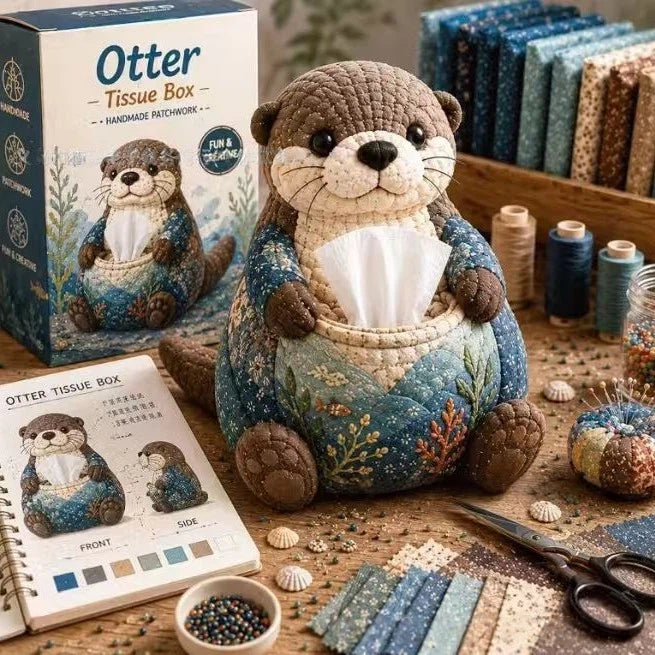 Crafty Critters DIY Tissue Box Kit – Fun Animal And Ocean Friends