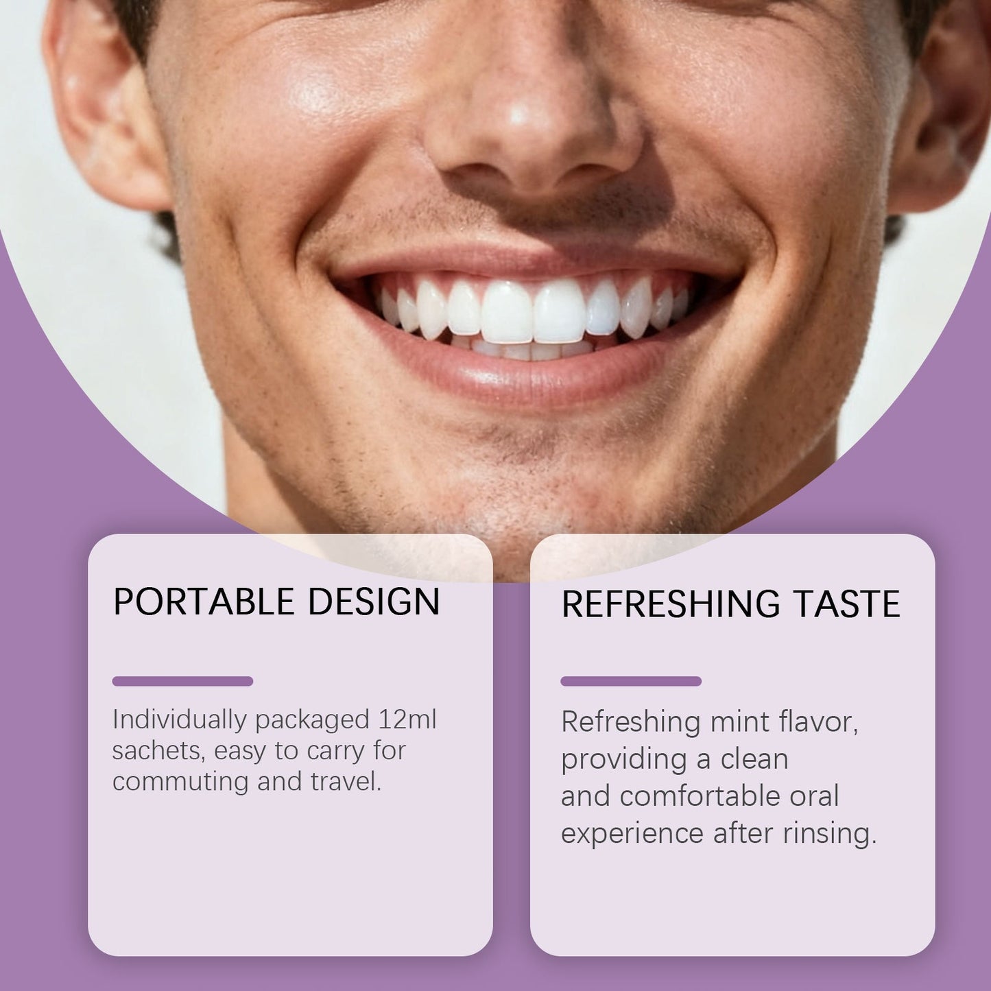 Disposable mouthwash