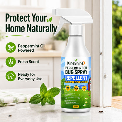 KineShineX Peppermint Essential Oil Insect Repellent Spray