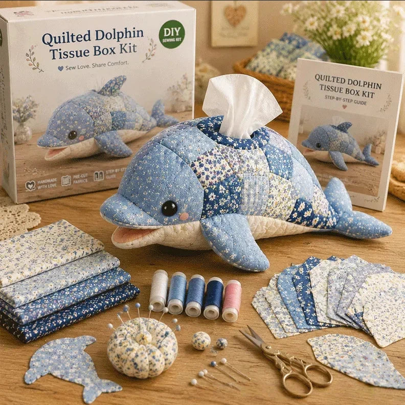 Crafty Critters DIY Tissue Box Kit – Fun Animal And Ocean Friends