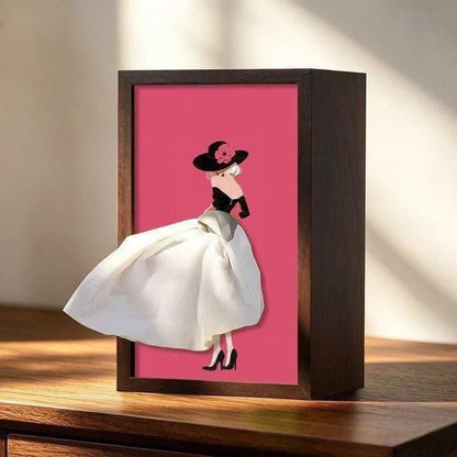 Ballet Girl Tissue Box