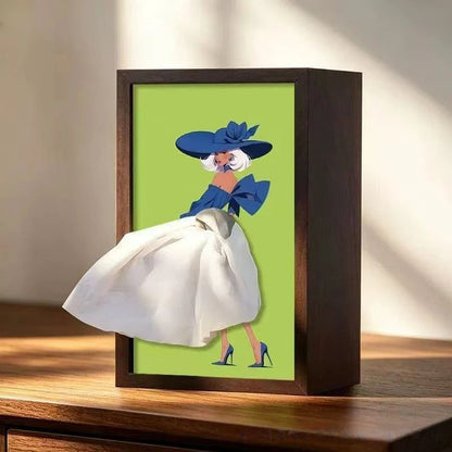 Ballet Girl Tissue Box