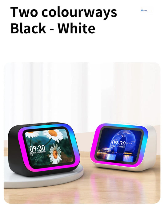 AI Screen Display Bluetooth Speaker