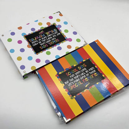 Graduation Photo Album – Campus Memories Scrapbook Gift for Class of 2025, Keepsake Memory Book for Best Friends