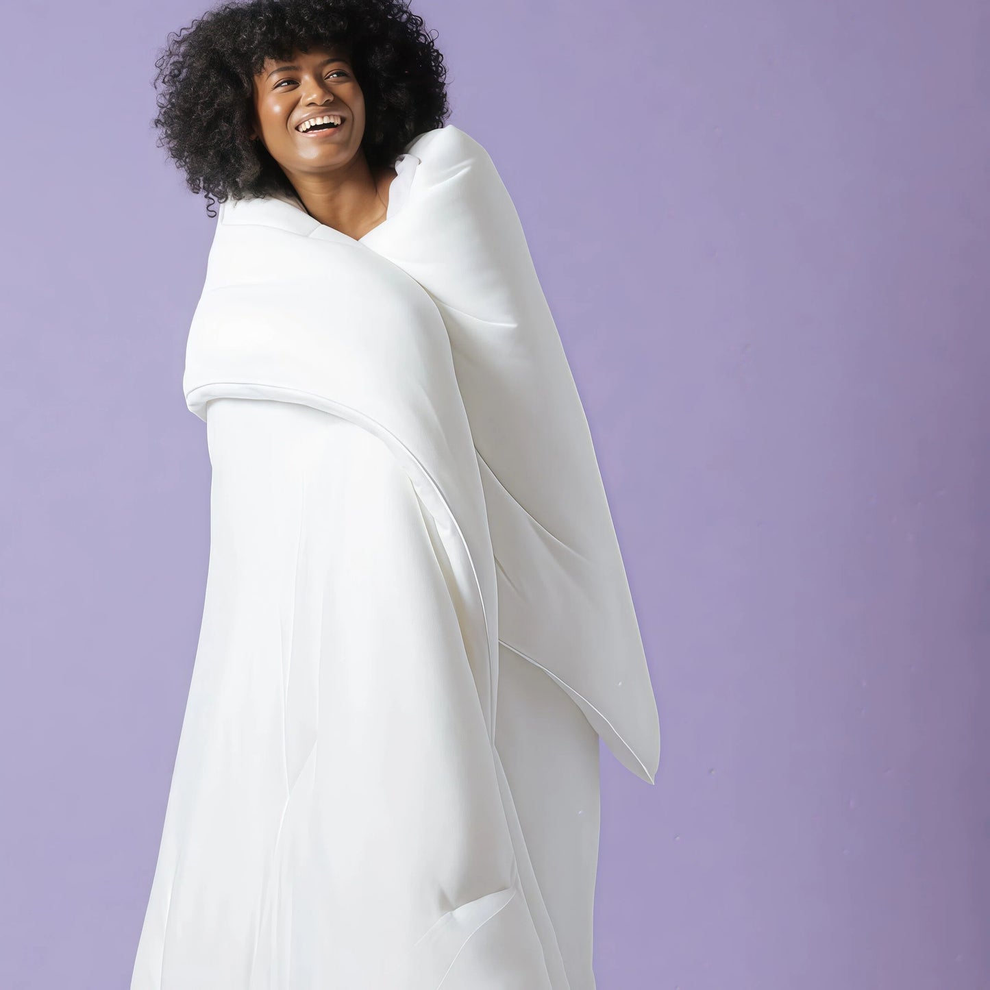 Mellow Sleep |Comforter - Double-Stuffed Ultra-Soft A-Class Fabric Heat-Adaptive Vegan Fill OEKO-TEX Certified Machine Washable