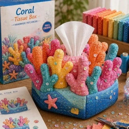 Crafty Critters DIY Tissue Box Kit – Fun Animal And Ocean Friends