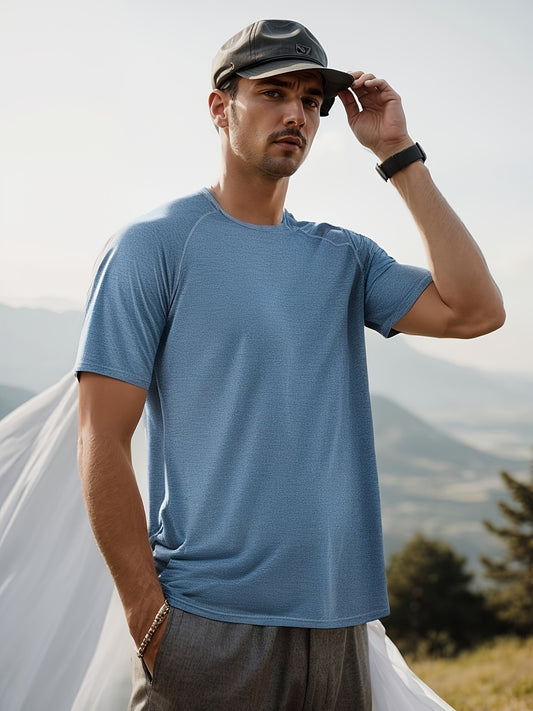 Quick-drying T-shirt for fitness, sports and outdoor activities