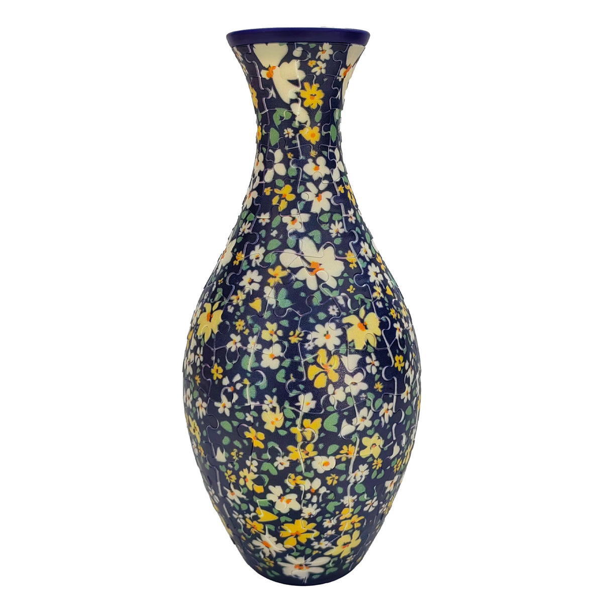 3D Monarch Danaus plexippus And Flowers Series Puzzle Vase - (160 Pieces)