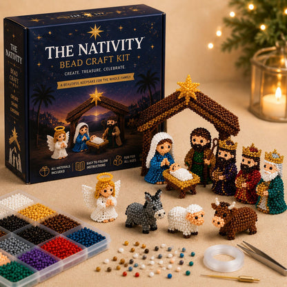 🐱✨ Create Your Own 3D Beaded Christmas Cats | Beginner-Friendly DIY Kit🎁Buy 2 | FREE Shipping