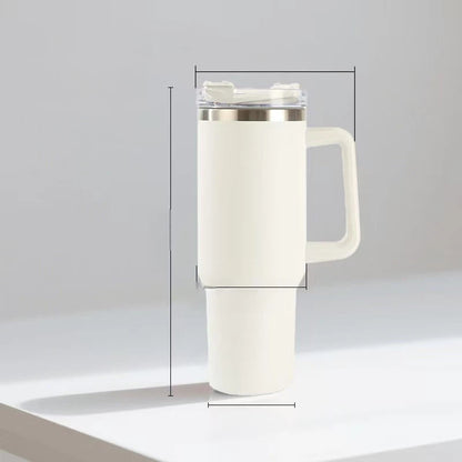40oz Stainless Steel Ice Cup With Straw