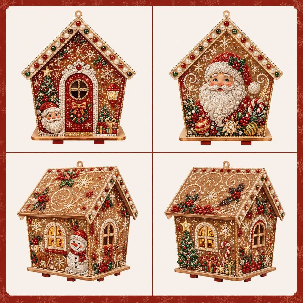 Plymagic DIY Pearl ArtChristmas Collection
