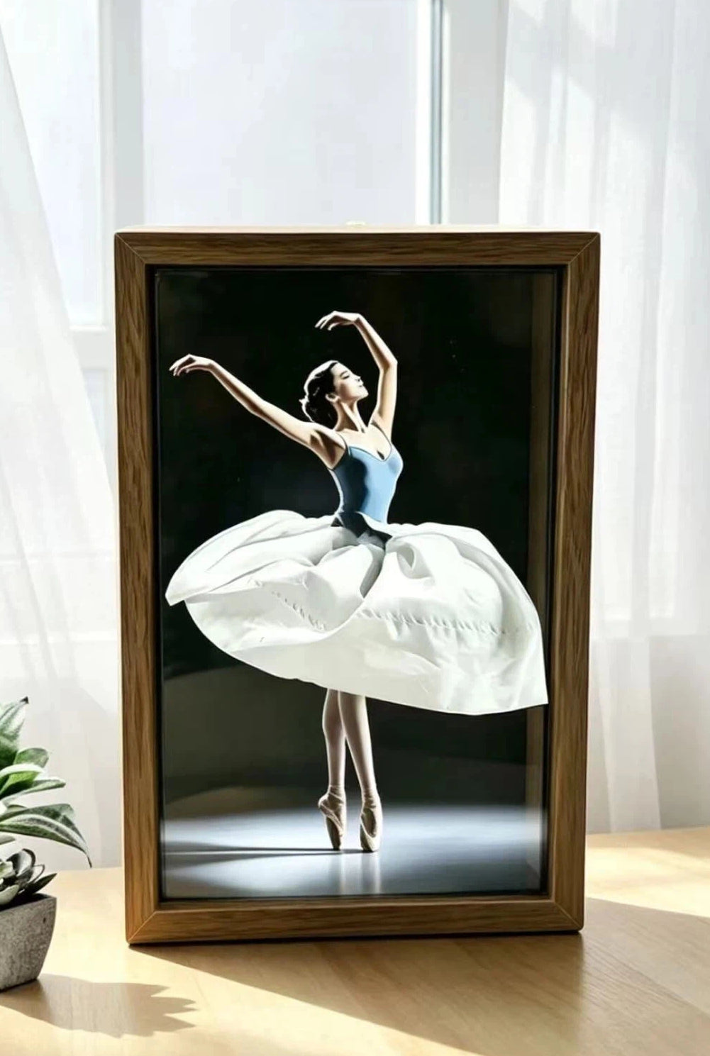 Ballet Girl Tissue Box