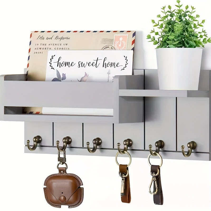 🎉 2026 Sale — 🔥 Wall‑Mounted Mail & Key Holder-BUY 2 GET FREE SHIPPING