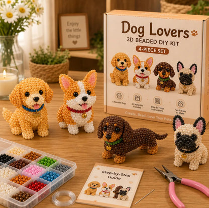 🐱✨ Create Your Own 3D Beaded Christmas Cats | Beginner-Friendly DIY Kit🎁Buy 2 | FREE Shipping