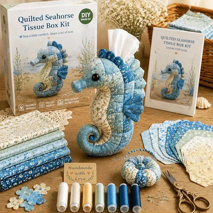 Crafty Critters DIY Tissue Box Kit – Fun Animal And Ocean Friends