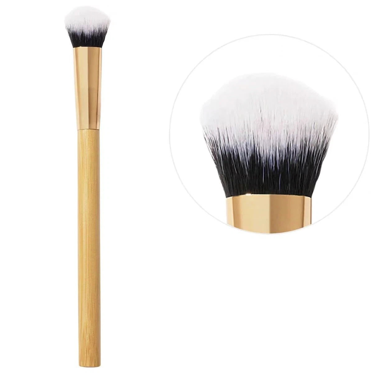 Brush - fluffy, dome foundation brush