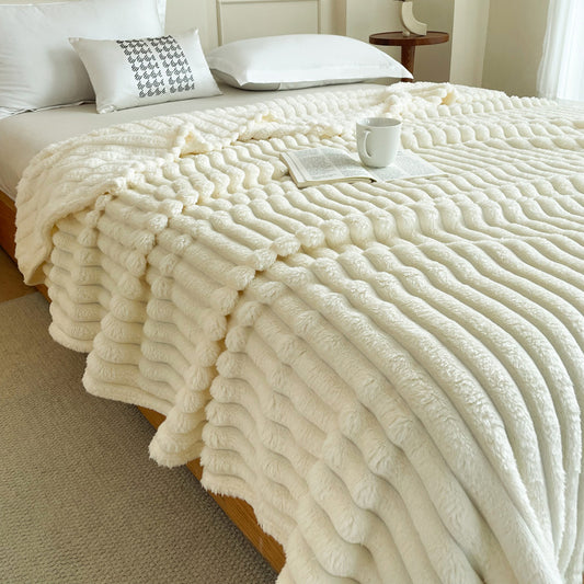 ☁️ Dreamer Blanket | Ultra-Soft Rabbit Fleece Throw | Double-Sided Plush | 8 Colors & 6 Sizes | Sofa, Bed & Couch
