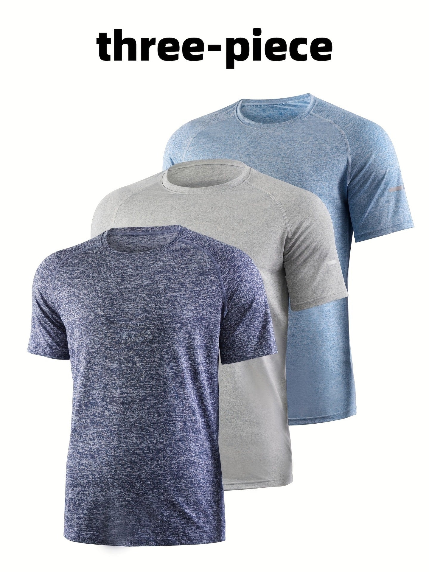 Quick-drying T-shirt for fitness, sports and outdoor activities