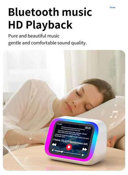 AI Screen Display Bluetooth Speaker