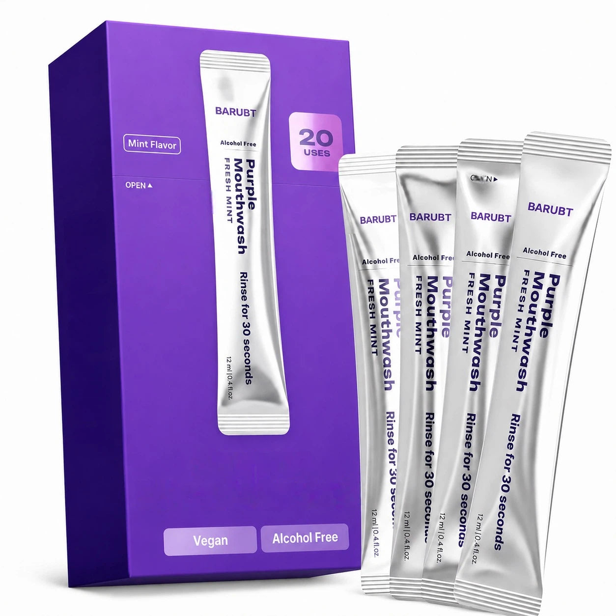 Disposable mouthwash