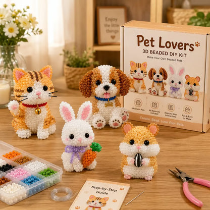 🐱✨ Create Your Own 3D Beaded Christmas Cats | Beginner-Friendly DIY Kit🎁Buy 2 | FREE Shipping