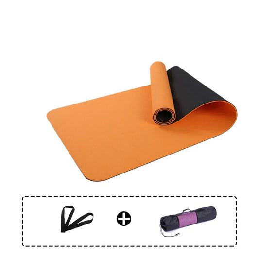 High-density, high-elasticity shock-absorbing and sound-insulating yoga mat