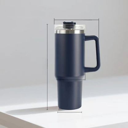 40oz Stainless Steel Ice Cup With Straw