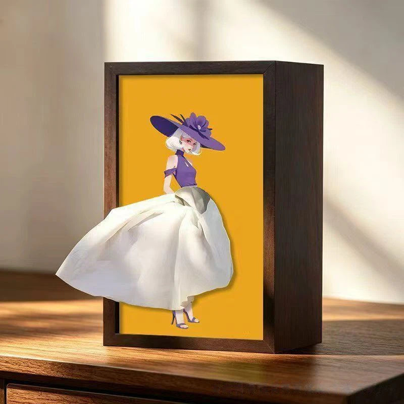 Ballet Girl Tissue Box