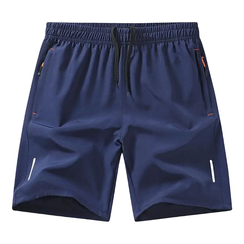 👖☀️ Summer Casual Men’s solid-color shorts with zippered pockets