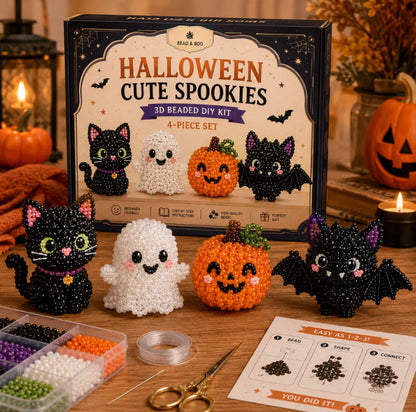 🐱✨ Create Your Own 3D Beaded Christmas Cats | Beginner-Friendly DIY Kit🎁Buy 2 | FREE Shipping