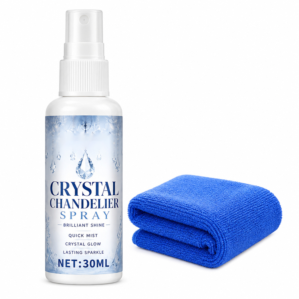 Crystal Chandelier Cleaner Spray – Easy Dust & Grime Removal